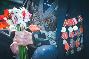 Decorated veteran on Veterans' Day