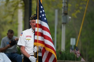 The U.S. Flag on Memorial Day